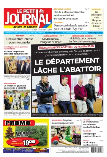 Le Petit Journal - du Tarn-et-Garonne - 25 Nov 2023