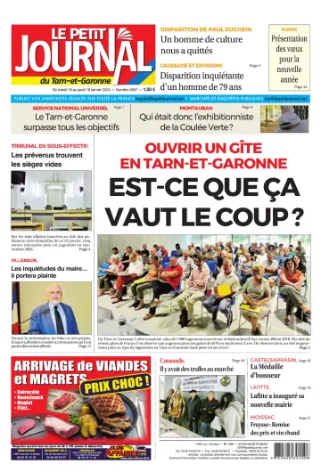 Le Petit Journal - du Tarn-et-Garonne - 16 Jan 2024