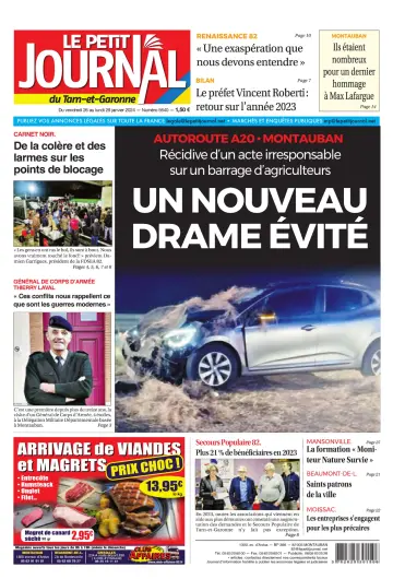 Le Petit Journal - du Tarn-et-Garonne - 27 Jan 2024