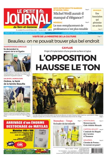 Le Petit Journal - du Tarn-et-Garonne - 24 Şub 2024