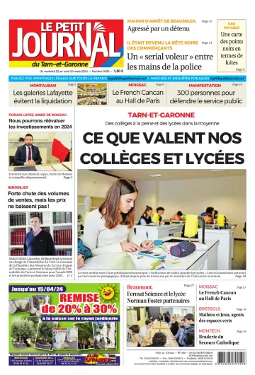 Le Petit Journal - du Tarn-et-Garonne - 23 三月 2024
