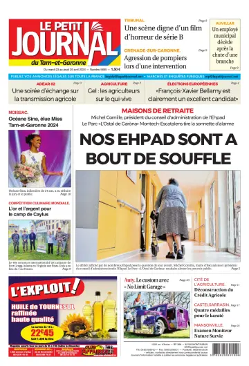 Le Petit Journal - du Tarn-et-Garonne - 23 四月 2024