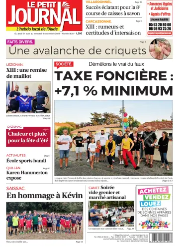 Le Petit Journal - L'hebdo local de l'Aude - 31 Aug 2023
