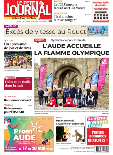 Le Petit Journal - L'hebdo local de l'Aude - 9 Bealtaine 2024