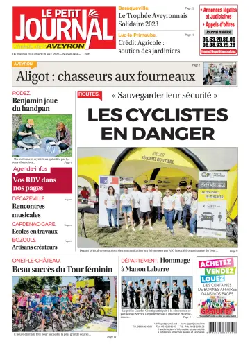 Le Petit Journal - L'hebdo local de l'Aveyron - 3 Aug 2023