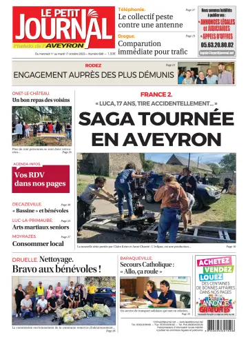 Le Petit Journal - L'hebdo local de l'Aveyron - 12 Oct 2023