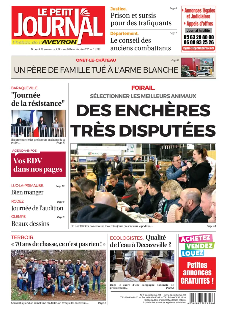 Le Petit Journal - L'hebdo local de l'Aveyron