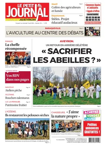 Le Petit Journal - L'hebdo local de l'Aveyron - 4 Ebri 2024