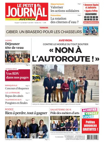 Le Petit Journal - L'hebdo local de l'Aveyron - 11 avr. 2024