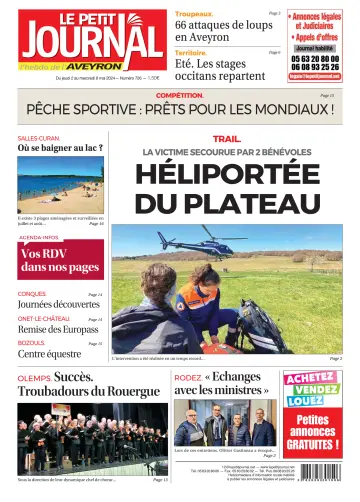 Le Petit Journal - L'hebdo local de l'Aveyron - 2 May 2024