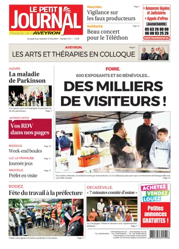 Le Petit Journal - L'hebdo local de l'Aveyron - 9 Bealtaine 2024