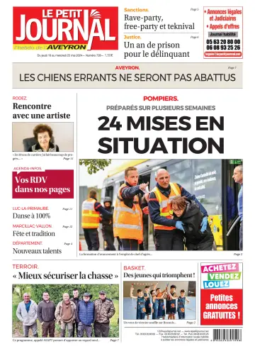 Le Petit Journal - L'hebdo local de l'Aveyron - 16 May 2024