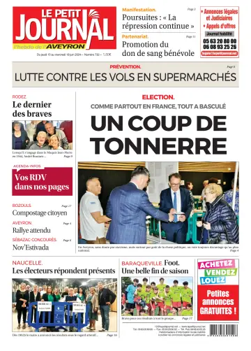 Le Petit Journal - L'hebdo local de l'Aveyron - 13 Jun 2024