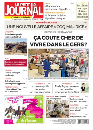 Le Petit Journal - L'hebdo local du Gers - 1 Sep 2023