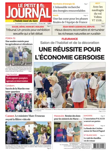 Le Petit Journal - L'hebdo local du Gers - 13 Oct 2023