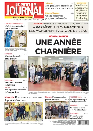 Le Petit Journal - L'hebdo local du Gers - 19 Jan. 2024