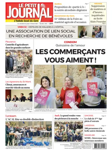 Le Petit Journal - L'hebdo local du Gers - 09 feb 2024