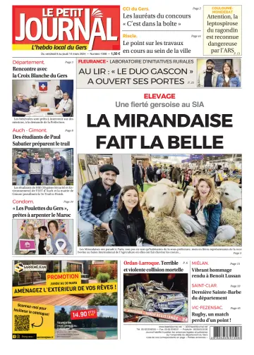 Le Petit Journal - L'hebdo local du Gers - 8 Márta 2024