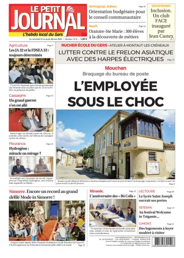 Le Petit Journal - L'hebdo local du Gers - 22 Mar 2024
