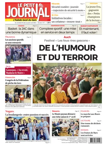 Le Petit Journal - L'hebdo local du Gers - 29 Mar 2024