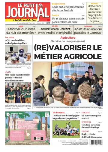 Le Petit Journal - L'hebdo local du Gers - 5 Ebri 2024