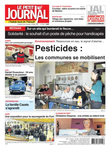Le Petit Journal - L'hebdo local de l'Hérault - 17 Feb 2017
