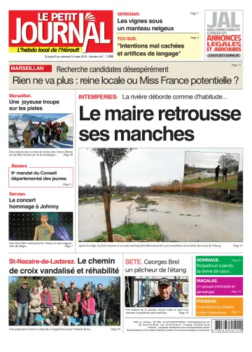 Le Petit Journal - L'hebdo local de l'Hérault - 9 Mar 2018