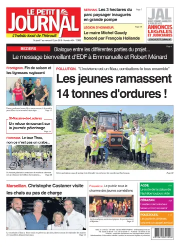 Le Petit Journal - L'hebdo local de l'Hérault - 8 Jun 2018