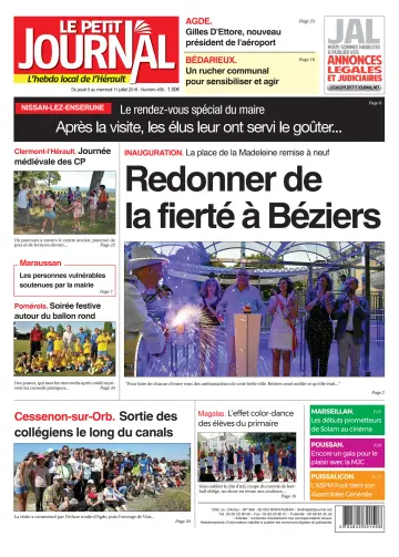 Le Petit Journal - L'hebdo local de l'Hérault - 6 Jul 2018