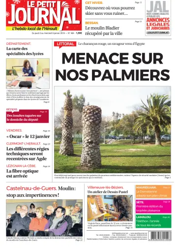 Le Petit Journal - L'hebdo local de l'Hérault - 4 Jan 2019