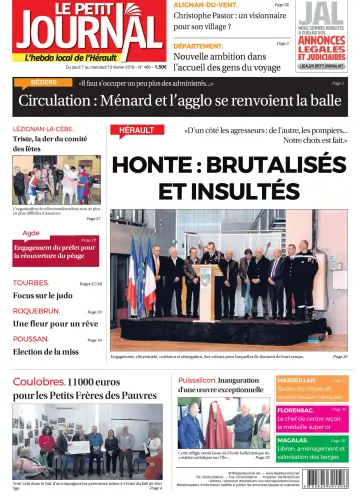 Le Petit Journal - L'hebdo local de l'Hérault - 8 Feb 2019
