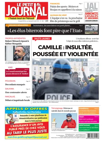 Le Petit Journal - L'hebdo local de l'Hérault - 1 Mar 2019
