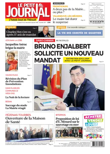 Le Petit Journal - L'hebdo local de l'Hérault - 17 Jan 2020