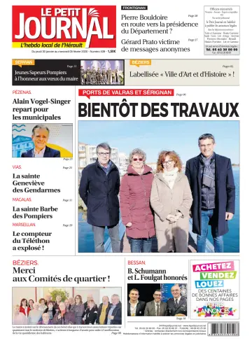 Le Petit Journal - L'hebdo local de l'Hérault - 31 Jan 2020