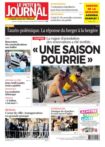 Le Petit Journal - L'hebdo local de l'Hérault - 16 Oct 2020