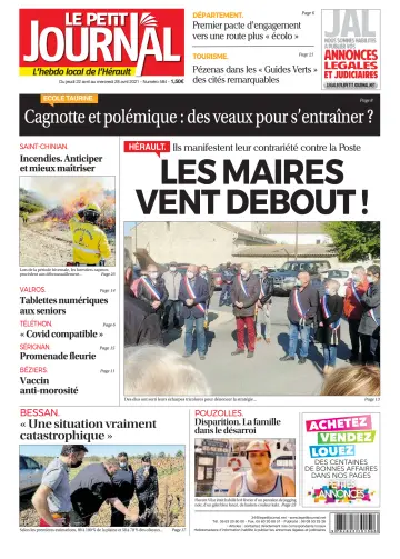 Le Petit Journal - L'hebdo local de l'Hérault - 23 Apr 2021