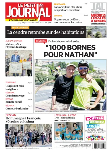 Le Petit Journal - L'hebdo local de l'Hérault - 4 Jun 2021