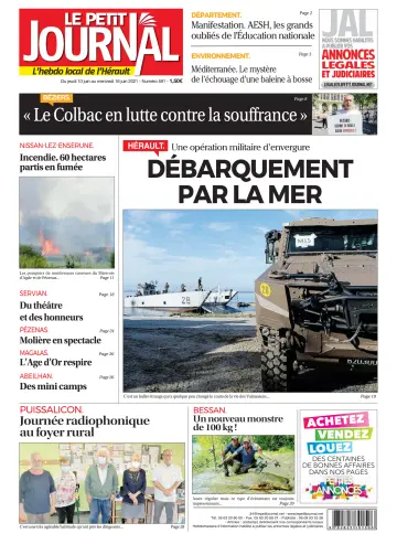 Le Petit Journal - L'hebdo local de l'Hérault - 11 Jun 2021