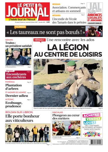 Le Petit Journal - L'hebdo local de l'Hérault - 4 Feb 2022
