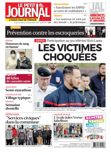 Le Petit Journal - L'hebdo local de l'Hérault - 18 Feb 2022