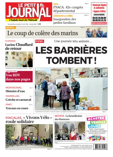 Le Petit Journal - L'hebdo local de l'Hérault - 7 Apr 2023