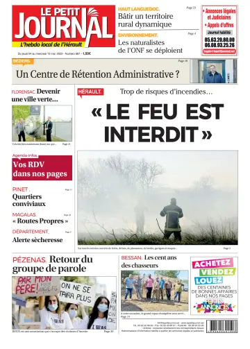 Le Petit Journal - L'hebdo local de l'Hérault - 5 May 2023