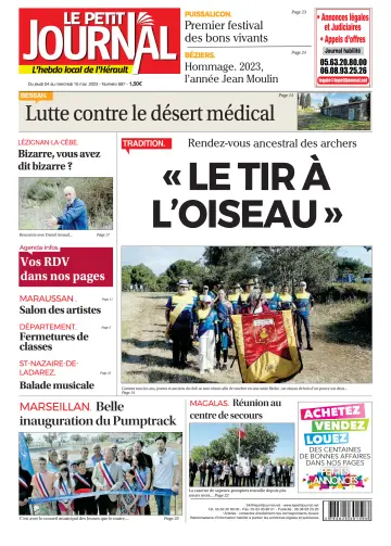 Le Petit Journal - L'hebdo local de l'Hérault - 12 May 2023