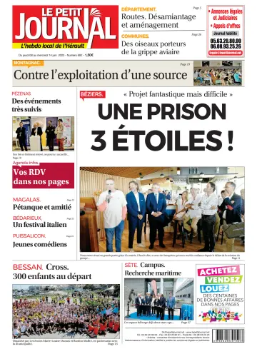 Le Petit Journal - L'hebdo local de l'Hérault - 9 Jun 2023