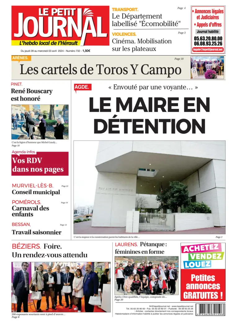 Le Petit Journal - L'hebdo local de l'Hérault