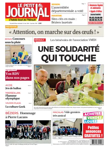 Le Petit Journal - L'hebdo local de l'Hérault - 10 五月 2024