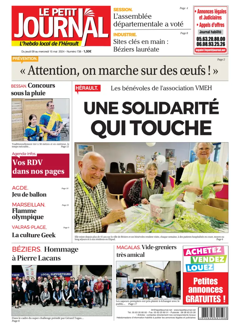 Le Petit Journal - L'hebdo local de l'Hérault