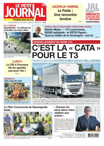 Le Petit Journal - L'hebdo local du Lot - 1 Oct 2015