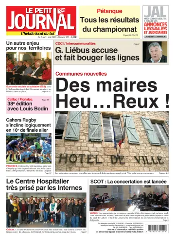 Le Petit Journal - L'hebdo local du Lot - 5 May 2016