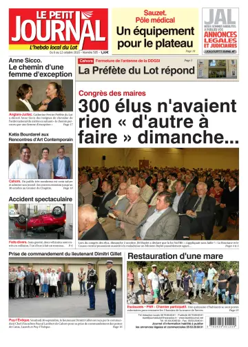 Le Petit Journal - L'hebdo local du Lot - 6 Oct 2016